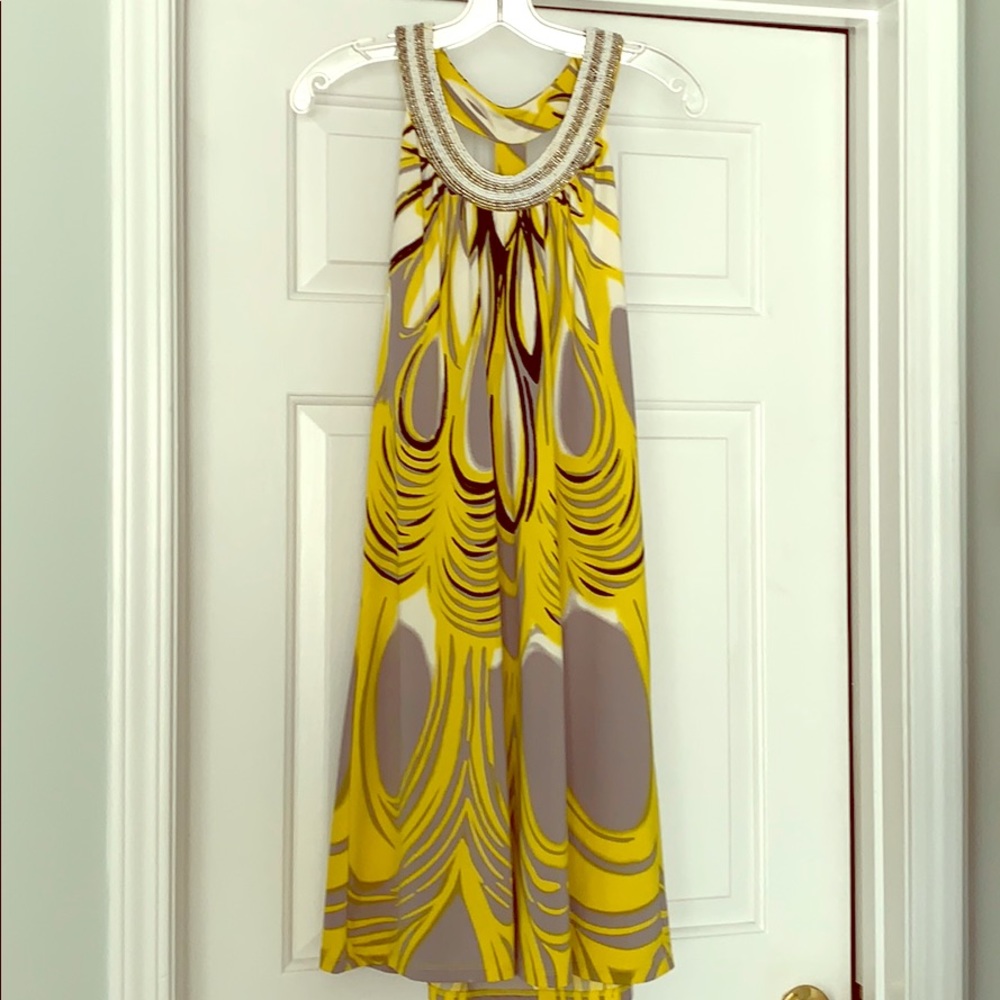 Beaded Racerback Summer Dress